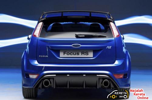 Ford Focus RS 8 2010 FORD FOCUS RS Rear View