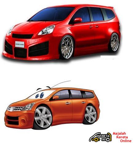 Bodykit design for nissan grand livina #6