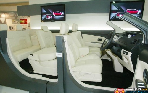 The rear second row seats should fit 3 adult passenger in comfort and two 