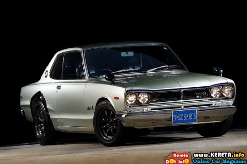1970nissanskylinegtrs45front Most of us knows about the Baby Godzilla 