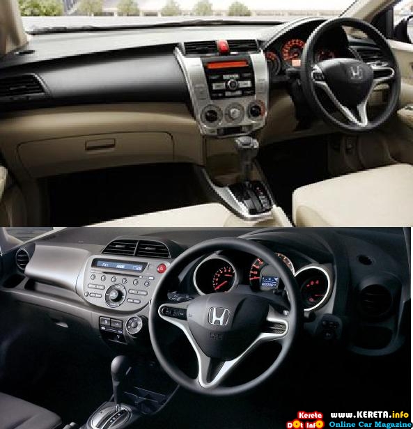 Sport And Car View Honda City 2011 Interior