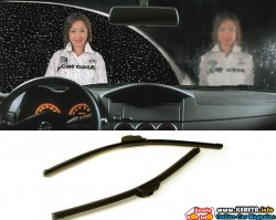 CHANGE YOUR RUBBER WITH SILICONE WIPER BLADE!