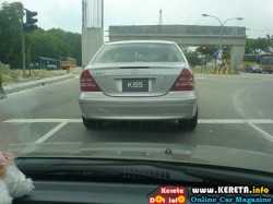 Plate Number Merc