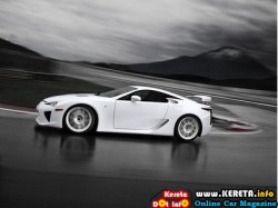 LEXUS LFA SWEET EXHAUST NOTES SHATTERED CHAMPAGNE GLASS - VIDEO INSIDE