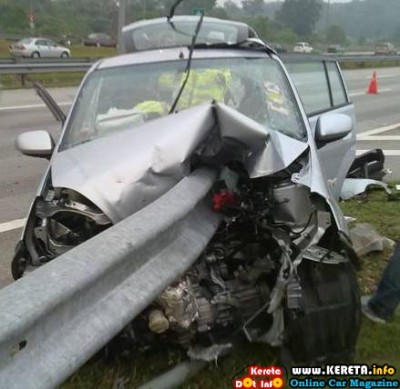 Perodua Viva Accident