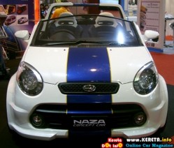 NAZA SURIA CONCEPT CAR CONVERTIBLE WIDE BODY