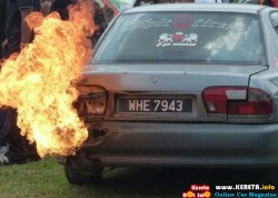 BURN CAR