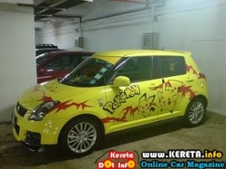 PIKACHU CAR - POKEMON FANS!