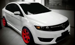 SPORT RIM MERAH RED RIMS PREVE MODIFIED