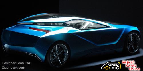 THE FUTURISTIC ACURA 2+1 CONCEPT CAR - NSX REPLACEMENT, Transparent Glass Hood, Plastic Body, Powered By Solar Panel