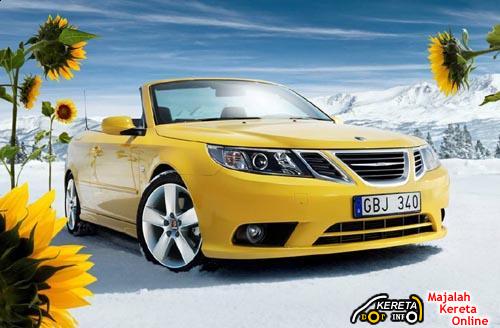 2008-Saab-9-3-Convertible-Yellow-Edition