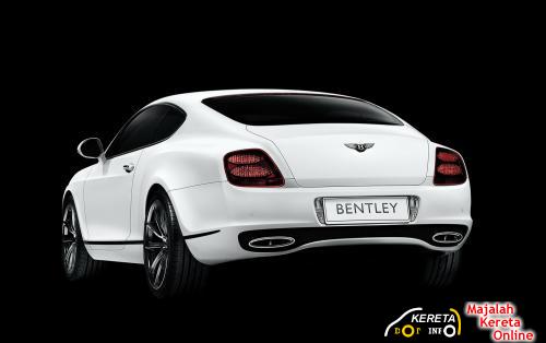 Bentley Continental Supersport Green rear