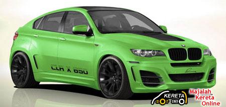 Very aggressive looking BMW X6 E71 modified by Lumma Design as CLR