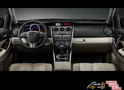 Mazda CX-7 facelift Interioir
