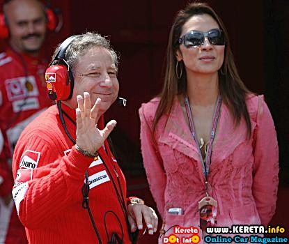 JEAN TODT; EX FERRARI BOSS & FIANCE OF MICHELLE YEOH IS  NOW TOURISM MALAYSIA ENVOY