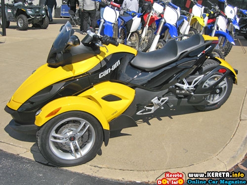 TRICYCLE SPYDER CAN-AM – THREE WHEELS MOTORCYCLE 