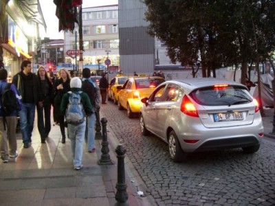 FORD FIESTA CAR IN ISTANBUL