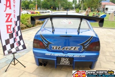 SPORT STYLE MODIFIED PROTON WAJA - KAMAL BLAZE