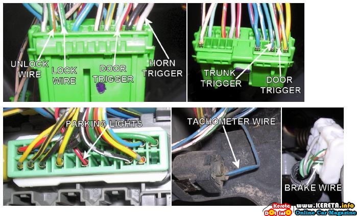 HONDA CIVIC 1998-2004 VEHICLE WIRING INFORMATION