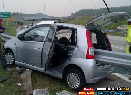 PERODUA VIVA ACCIDENT PICTURE - LEVEL OF SAFETY?
