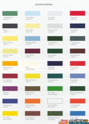 CAR PAINTING - WHICH PAINT COLOUR & TYPE DO YOU LIKE?