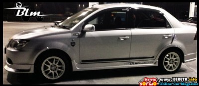 MODIFIED PROTON SAGA BLM SILVER