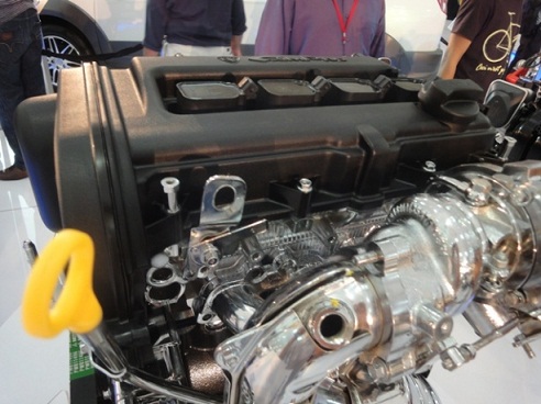 PROTON CAMPRO FUEL EFFICIENT CFE 1.6 TURBO ENGINE + CVT GEARBOX UNVEILED