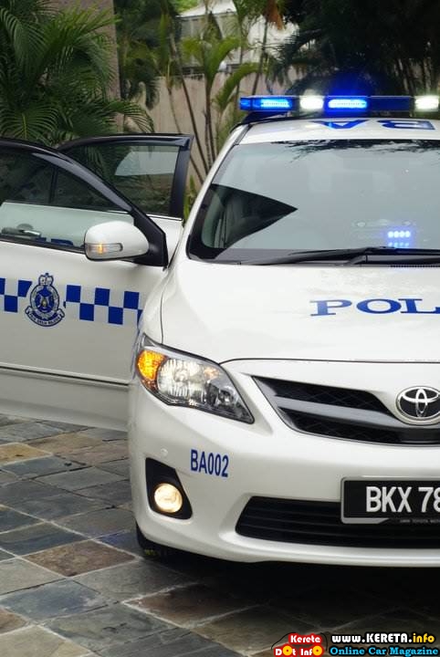 ANOTHER PDRM VEHICLE COROLLA ALTIS POLIS