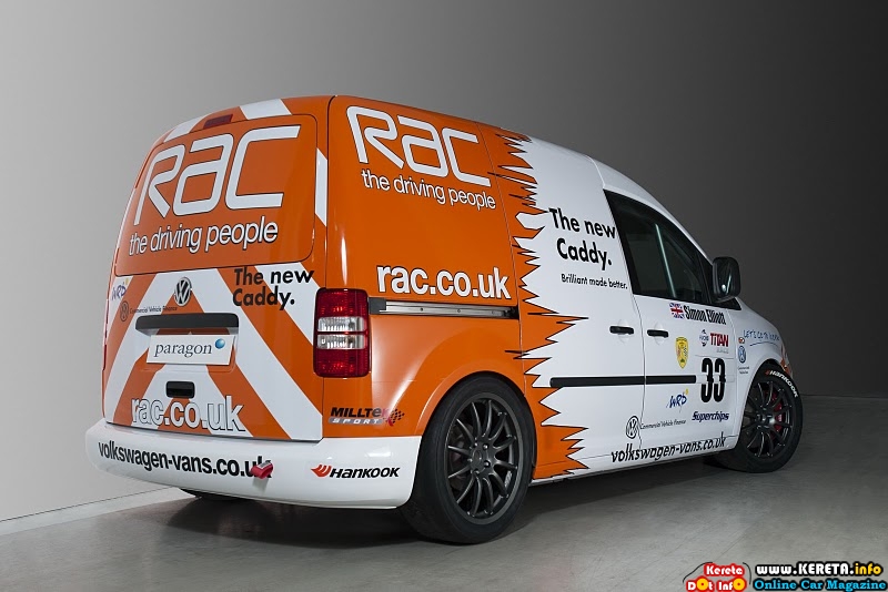 2011 VOLKSWAGEN CADDY RACER + 2011 ONE-OFF FORD TRANSIT SUPER SPORT VAN