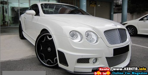 modified BENTLY CONTINENTAL GT