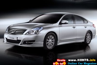 NEW NISSAN TEANA WITH AEROKIT bodykit