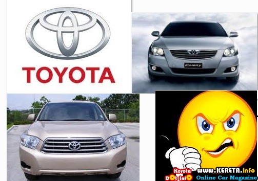 TOYOTA RECALL ANOTHER 550 THOUSAND CARS WITH PROBLEMS