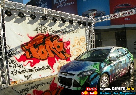 FORD FOCUS MIDDLE EAST GRAFITTY - A VANDALISME?