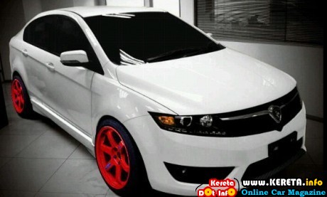 SPORT RIM MERAH RED RIMS PREVE MODIFIED