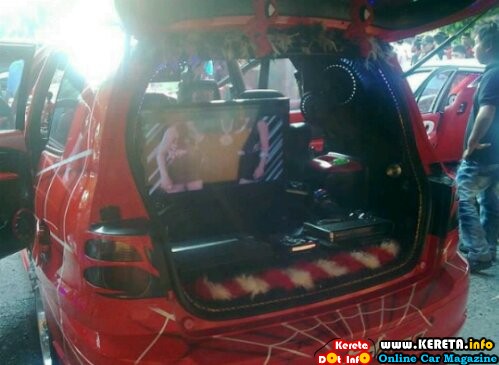 Extreme Modified Naza Citra Mpv Spiderman