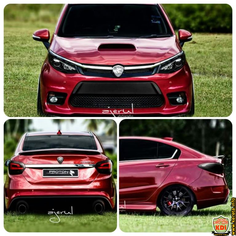 MODIFIED PROTON NEW PERSONA VVT 2016 2ND GEN LOWERED STANCE CUSTOM